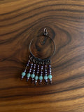 Green & Purple Classic Pendant - Antiqued Copper Fringe | Alaska Rugged Wear Jewelry - Juneau Gold Online