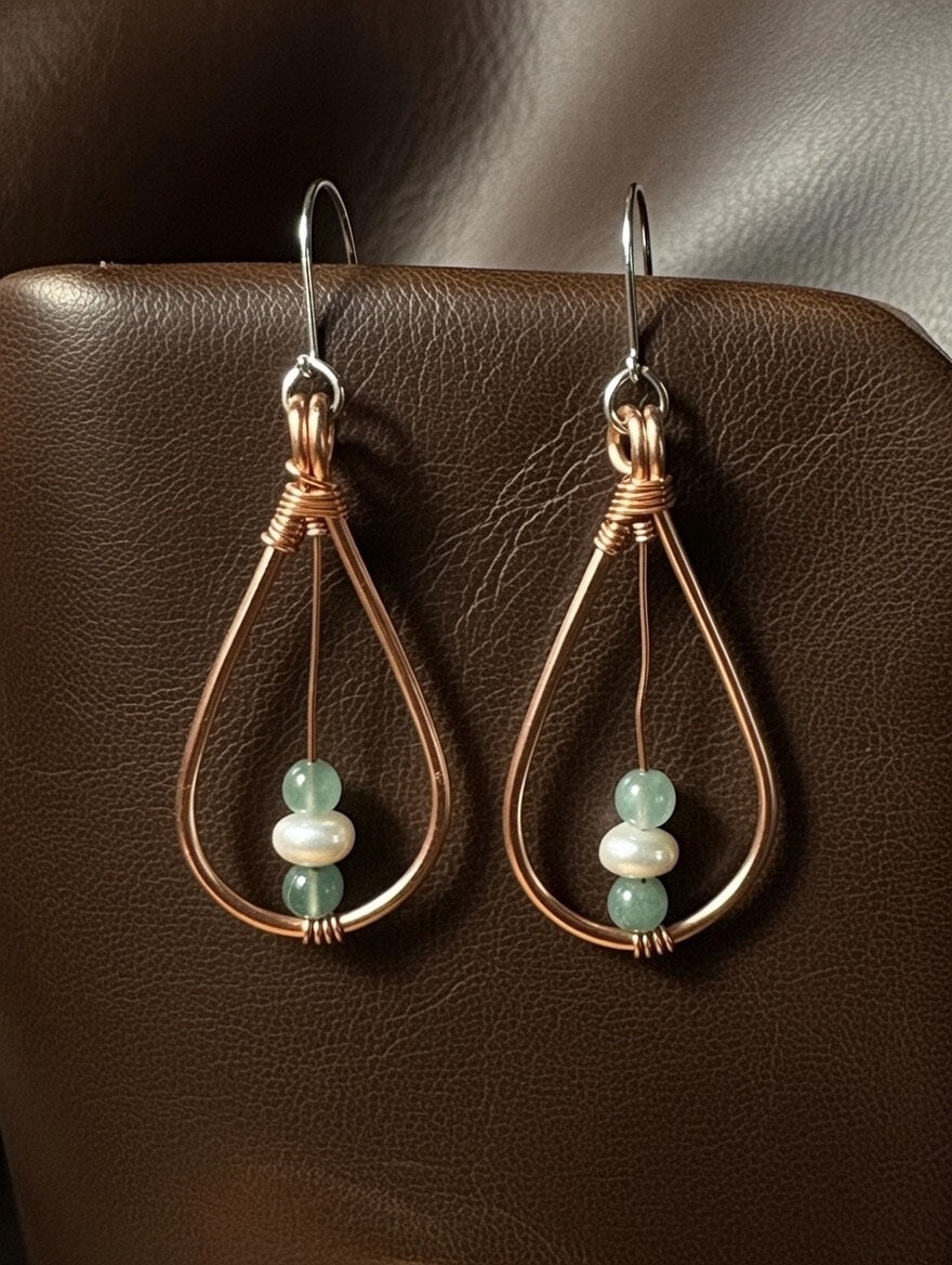 Sea Drops Pearl Earrings for Rugged Alaskan Wear - Juneau Gold Online