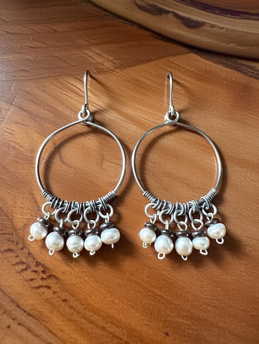 Klondike Vintage Earring Hoops - Juneau Gold Online